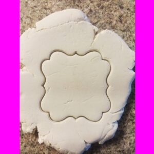 Black Circle Plaque and Square Shaped Cookie Cookie Cutter Set Made in India for Baking Homemade Cookies Crafts Cake Decorations Party Treats and Custom Fondant Designs