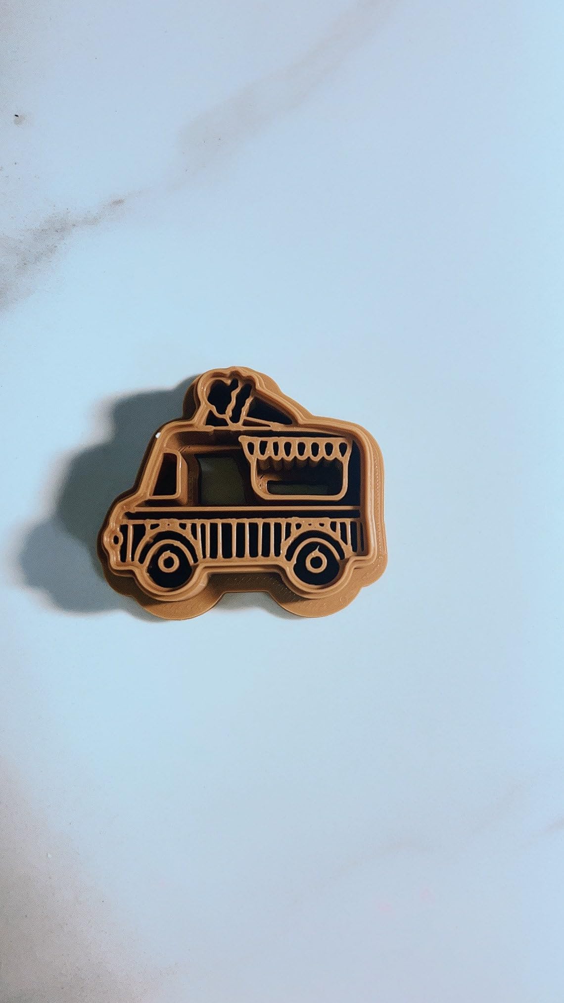 Ice Cream Truck Polymer Clay Earring Cutter India Cookie Hand Clay Cutter Mold Tool for Jewelry Making Biscuit Fondant Cutter DIY Crafts Summer Party Accessories Fun Design - Image 5