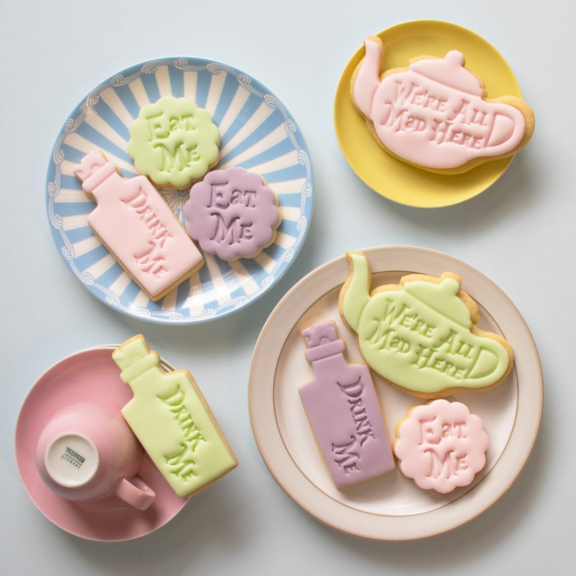 Drink Me Cookie Cutter Alice in Wonderland Themed Tea Party Baking Fantasy Storybook Dessert Biscuits Mad Hatter Party Decor Magical Curiosity Inspired Edible Treat Craft Tool (ONLY DRINK ME) - Image 5