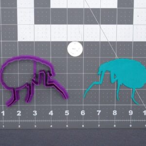 Black Flea Bug 266-G215 Cookie Cutter Cookie Insect Shape for Biscuit Fondant Clay Dough Crafts Baking Science Theme Parties Biology Classroom Activities Nature Inspired Treats DIY Fun