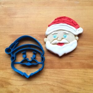 Cookie Santa Cookie Cutter, Suitable Size for Christmas Baking, Holiday Treats, Perfect for Parties and Gifts, Fun for Kids, Made in India