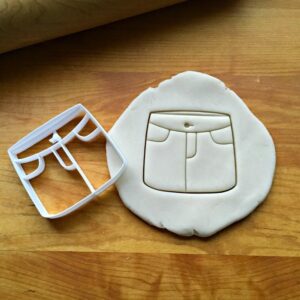 Cookie Denim Skirt Cookie Cutter for Fashion, Clothing, Birthday, Biscuit, Fondant, Cake Decoration, Sugar Craft, Cupcake Toppers, Made in India