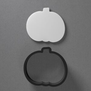 Pumpkin Shape Cookie Polymer Clay Cutter with Sharp Tapered Edge for Jewelry Making, Mini Stud Earrings, Pendant Sets, Earring Craft Tool, Cookie Cutter for Clay and Dough Shaping