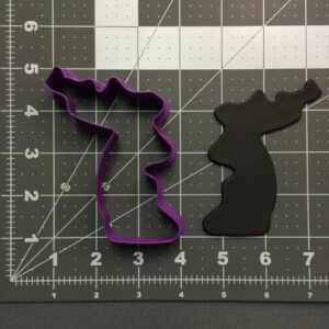 Black India Cookie Korea 100 Cookie Cutter for Baking Country Map Shaped Cookies Educational Geography Themed Party Supplies Korean Culture Travel Souvenir Classroom Learning Tool