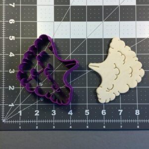 Black Cookie Dust Cloud Cookie Cutter for Baking Biscuits Fondant Dough Sandwiches Pancakes Pastry Cake Decorating Tools Cartoon Shape Party Favors Kitchen Accessories
