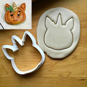 Unicorn Face Cookie Cookie Cutter for Kids Parties, Birthdays, Fantasy-Themed Events, Suitable Size, Made in India