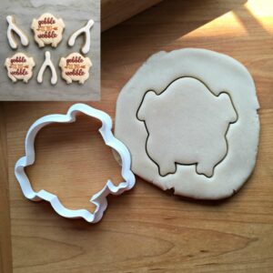Cookie Roasted Chicken or Turkey Cookie Cutter, Suitable Size Thanksgiving and Holiday Baking Tool, Made in India