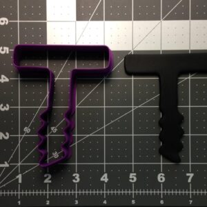 Black Cookie Cork Screw Cookie Cutter for Baking Biscuits Fondant Sandwiches Pancakes Pastry Cake Decorating Tools Kitchen Accessories Wine Party Theme Supplies