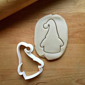 Cookie Santa Gnome Cookie Cutter Multi Size for Christmas Holiday Baking Gnome with Santa Hat Shaped Decoration Tool for Kids Party Snacks Made in India Durable Kitchen Accessory