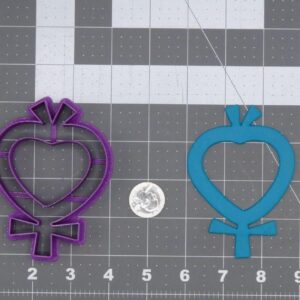 Mercury Astrological Symbol Cookie Cutter Black Cookie India Baking Tool for Making Astrology, Zodiac, and Celestial-Themed Cookies, Fondant, Chocolate, Cake Decorations, DIY Crafts,