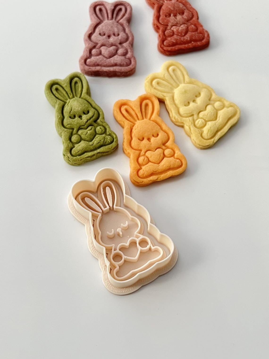 Black Bunny Cookie Cutter Set with Rabbit Stamp for Animal Themed Baking Homemade Cookies Fondant Cake Decorating Party Favors Easter Treats and Thoughtful Baking Gift Ideas - Image 5