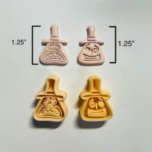 Mayor Polymer Clay Earring Cutter India Cookie Fall Theme Clay Mold Tool for Jewelry Making Biscuit Fondant Cutter DIY Crafts Autumn Accessories Crafting Supplies for Earrings