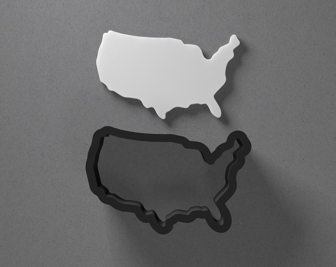 India Map Outline Cookie Polymer Clay Cutter with Sharp Tapered Edge for Jewelry Making, Mini Stud Earrings, Pendant Sets, Earring Crafting Tool, Cookie Cutter for Clay and Dough - Image 2