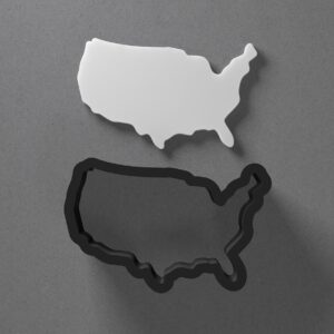 India Map Outline Cookie Polymer Clay Cutter with Sharp Tapered Edge for Jewelry Making, Mini Stud Earrings, Pendant Sets, Earring Crafting Tool, Cookie Cutter for Clay and Dough