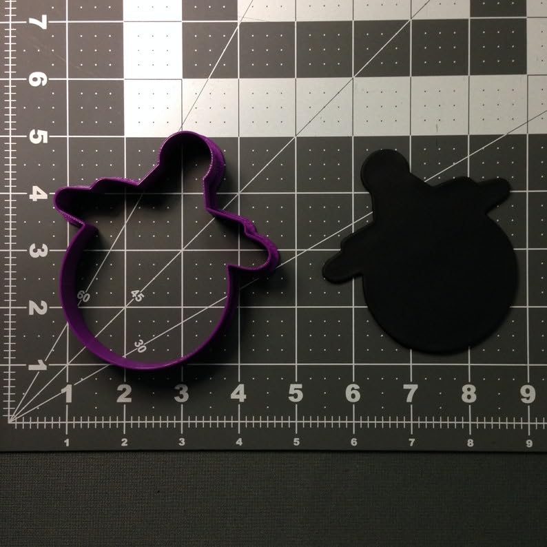 Baby Pacifier 266-A625 Cookie Cutter Black Cookie Soother Cookie Mold for Baby Shower Favors Newborn Theme Baking Biscuit Fondant Cutter for Cakes Cupcakes Crafts and DIY Projects - Image 2