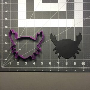 Black Crab 101 Cookie Cutter Sea Animal Ocean Beach Theme Biscuit Mold for Coastal Party Decorations Summer Baking Clay Craft Fondant Shaping Tool for Kids Birthday Seafood Events