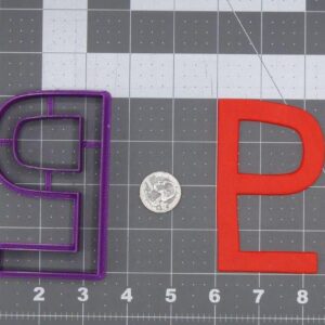 Black Cookie Pluto Astrological Symbol 266-L287 Cookie Cutter for Baking Biscuits Fondant Sandwiches Pancakes Astrology Zodiac Theme Party Decorations and Craft Projects