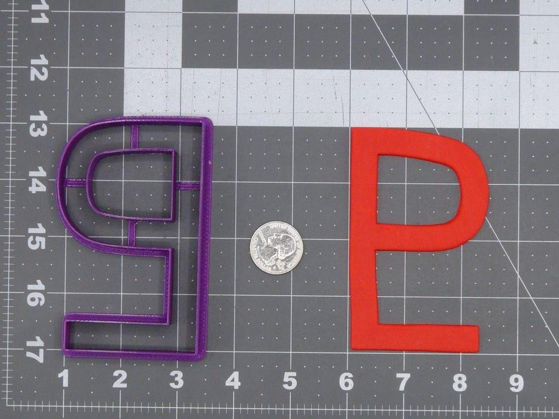 Black Cookie Pluto Astrological Symbol 266-L287 Cookie Cutter for Baking Biscuits Fondant Sandwiches Pancakes Astrology Zodiac Theme Party Decorations and Craft Projects