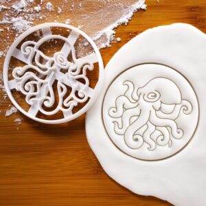 Realistic Octopus Cookie Cutter Cookie for Underwater Nautical Theme Baking Birthday Party Supplies Kitchen Tools for Sea Creature Party Decorations and Fun Baking
