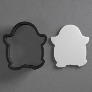 Cute Penguin Bird Animal Polymer Clay Cutter Sharp Tapered Edge Tool for Jewelry Earring Pendant Making Cookie Fondant Craft DIY Accessories for Winter Animal Theme Artists and Bakers