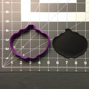 Black Pumpkin Cookie Cutter Cookie Mold for Halloween Autumn Fall Baking Jack o Lantern Cookies Fondant Shaper for Kids Crafts Thanksgiving Party Decorations or Classroom Activities