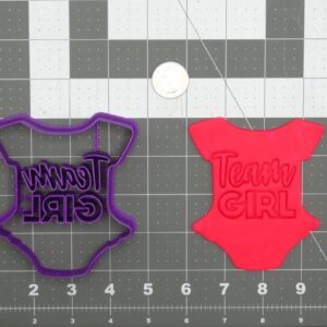 Black Team Girl Cookie Cutter Cookie Baby Shower Theme Biscuit Mold India Made Baking and Clay Tool for Kids Celebration Crafts DIY Party Favors Cake Fondant Decorations and Daily Use