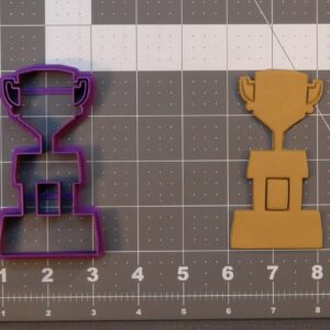 Tiered Trophy Cookie Cookie Cutter for Sports Award Celebration Cookies Competition Party Treats Cake Fondant Decorating Tool School Events Baking and Craft Use Made in India