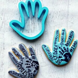 Right Hand Cookie Cutter, Suitable Size, Perfect for Unique Party Themes, Creative Baking, Fun Crafts, Made in India