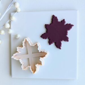 Harvest Flower Cookie Cutter for Autumn Baking and Crafts Fall Large Polymer Clay Cutter for Fondant Clay Cookies Earrings Ornaments Gift Tags and Seasonal Thanksgiving Decorations