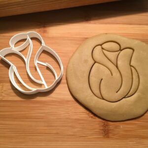 Rose Cookie Cutter Cookie - Suitable Size - Choose Standard or Dishwasher Safe - Made in India - Ideal for Baking, Crafting & Decorating - High-Quality Rose-Shaped Mold for Elegant