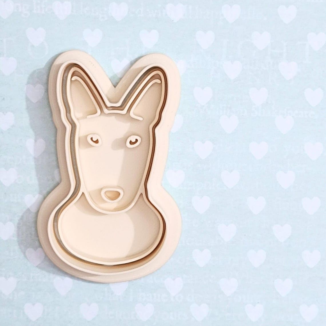 Bull Terrier Cookie Cutter Set for Dog Theme Baking Biscuit Fondant Sugar Paste Cutters for Homemade Treats Cupcake Decoration Pet Birthday Party Favors Dog Lovers Gifts and Animal