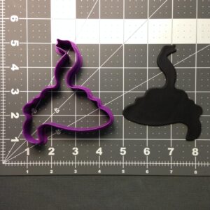 Black Snake 101 Cookie Cutter Cookie Reptile Shape Baking Tool for Jungle Safari Theme Cookies Party Supplies Fondant Clay Mold for Kids Crafts DIY Decorations Made in India
