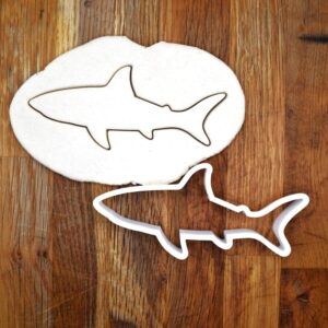 Black Shark Cookie Cutter India cookie Ocean Animal Shape Baking Tool for Cookies Fondant and Clay Christmas Gift Cake Decorating Jewelry Craft Cutter