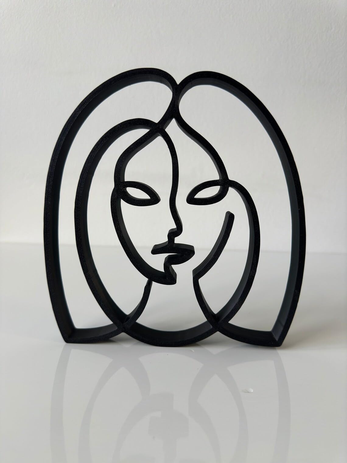 Virgo Zodiac Sign One Line Sculpture in India Statue, Minimalist Home Office Decor, Unique Astrology Shelf Sitting Ornament, Ideal Gift for Astrology and Horoscope Lovers - Image 6