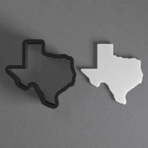 Texas State Shape Polymer Clay Cutter Cookie With Sharp Tapered Edge Earring Jewelry Tool For Mini Studs Pendant Set Crafting Mold Cookie Cutter For Clay Art And Accessories