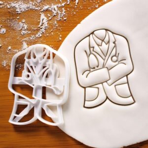 Doctor White Coat Cookie Cutter Cookie India Medical Biscuit Cutter Health Students Physicians Medical School Gifts Stethoscope Treats Baking Tool Doctors Healthcare (ONLY Doctor White Coat)