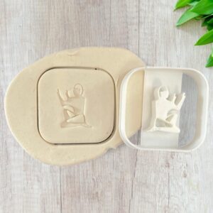Egyptian Hieroglyph Cookie Cutter for Shortbread Cookies Pastry Fondant Sugar Paste Dough Cake Decoration Educational Ancient Egypt Symbols Baking Tool for School Projects Crafts
