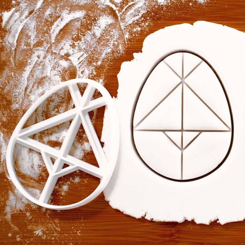 Egg Tangram Cookie Cutter for Geometry Math Puzzle Baking Educational Dissection Games Minimalist Shape Learning Biscuits Classroom Activities Brain Teasers Fun STEM Designs (ONLY EGG TANGRAM