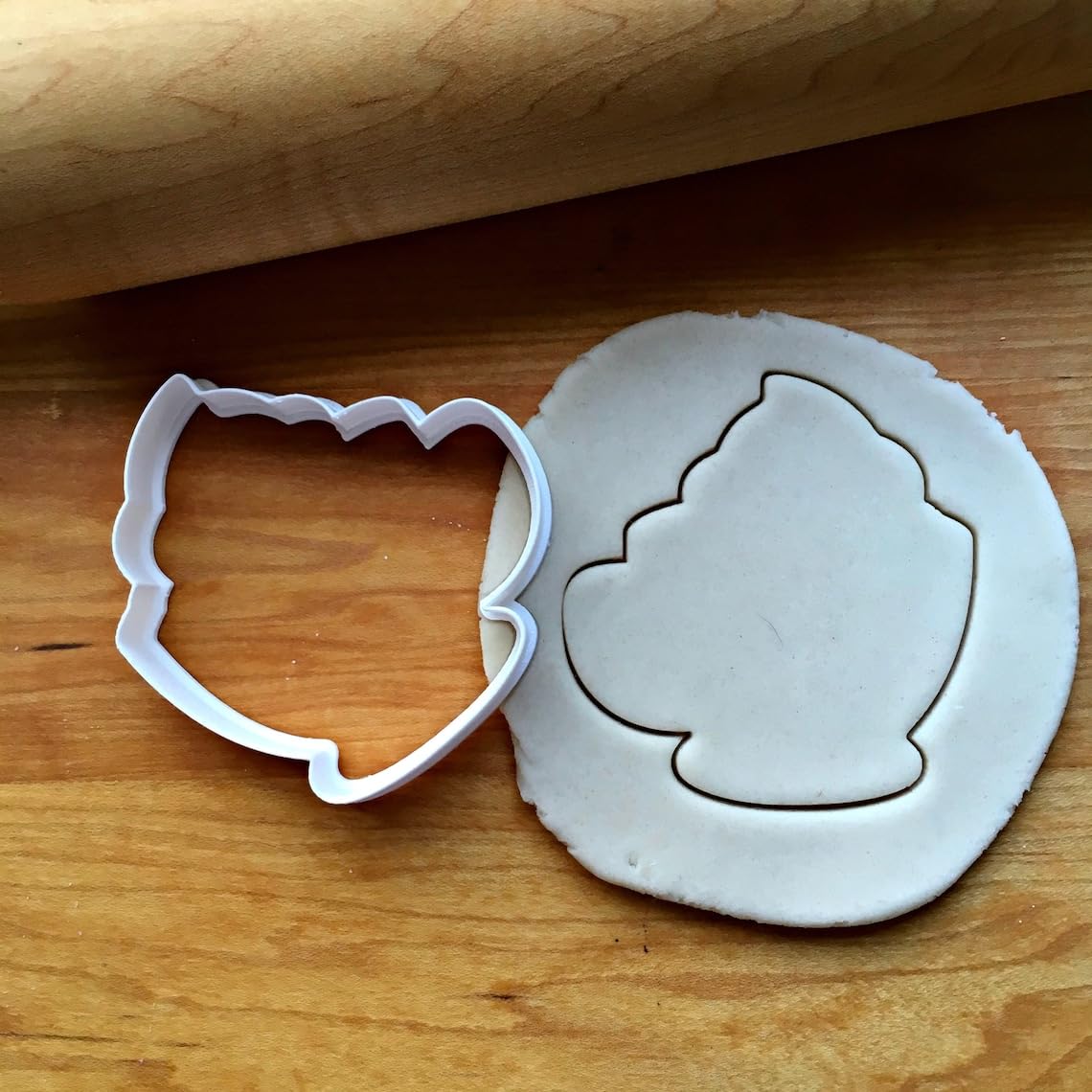Cookie Cup of Cocoa Cookie Cutter Multi Size for Christmas Holiday Baking Hot Chocolate Themed Decoration Tool for Kids Party Snacks Shaped Treats Made in India Durable Kitchen - Image 2