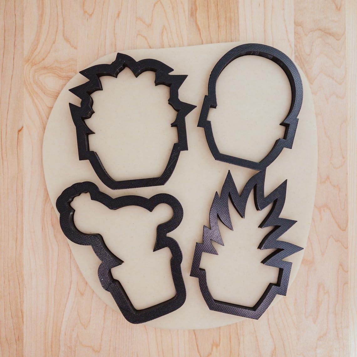 Succulent Cactus Plant Lover Plant Mom Cookie Cutter Set India Cookie Mold with 4 Unique Shapes for Baking Fondant Clay Decorations Perfect for Gardeners and Plant Enthusiast Gifts - Image 2