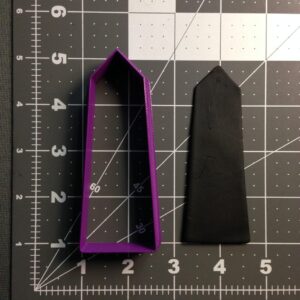 Washington Monument 100 Black Cookie Cookie Cutter for Historical Theme Baking, Patriotic Parties, U.S. Landmark Cookies, Political Event Treats, Souvenir Gifts, and Educational