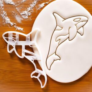 Orca Cookie Cutter Cookie and Arctic Animals Biscuit Cutters Set for Baking Ocean Themed Cookies Gingerbread Craft Whale Killer Whale Marine Wildlife Baking Tool India (ONLY ORCA)