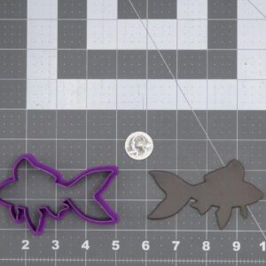 Black Fish 266-M025 Cookie Cutter Silhouette for Ocean Sea Animal Theme Baking Cookie Mold Tool for Underwater Party Decorations Aquarium Crafts Classroom Activities and Kids Lunch