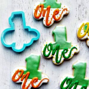 Lettered Number 1 Cookie Cutter, Suitable Size, Birthday Celebration, Custom Cookies, Perfect for Events, Made in India