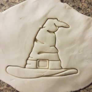 Witch Hat Witchcraft Wicca Black Cookie Cookie Cutter for Halloween Baking Magical Hat Shaped Cookies Perfect for Pagan Celebrations Spooky Parties and Wiccan Themed Treats