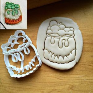 Cookie Cauldron Cookie Cutter, Suitable Size for Halloween, Witch, Potion, or Cauldron-Shaped Cookies, Biscuits, Cakes, and Fondant Decorations, Perfect for Spooky Parties, Made in India
