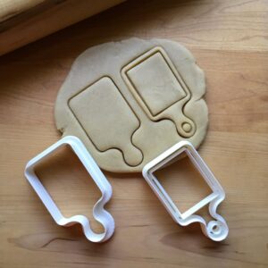 Shapes Size of Entertaining Set Board Tray Perfect Made Suitable for Gifts & Baking, Board Food-Themed in Cookie India 2 Charcuterie Cutters Snack Cookie Parties,