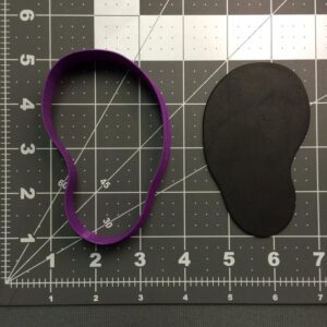 Black Cookie Ear Cookie Cutter for Baking Biscuits Fondant Dough Pastry Sandwiches Pancakes Desserts Cake Decorating Tools Kitchen Accessories Party and Holiday Baking