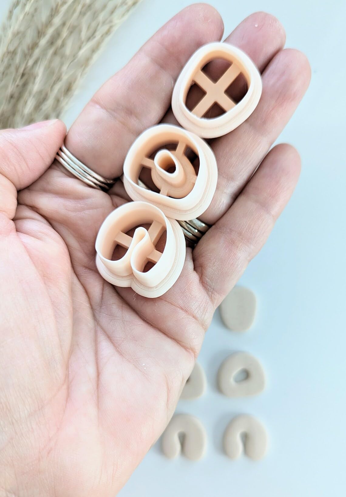 Organic Boho Clay Earring Cutter Combo Set for Polymer Clay Jewelry Making Dangle Earring Shape Cutters for DIY Handmade Earrings Craft Tools Ideal for Artists Crafters and Small - Image 3