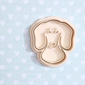 Dachshund cookie cutter set for baking dog shaped cookies cute sausage dog fondant cake toppers puppy themed party treats kids activities pet lover gifts and homemade baking decoration